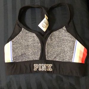 VS Pink Rainbow Sports Bra